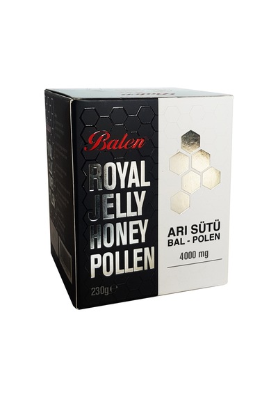 Balen Arı Sütü Bal Polen Karışım 230 G 4000 MG