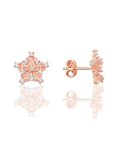 Gümüş Rose Kartanesi Modeli Üçlü Set