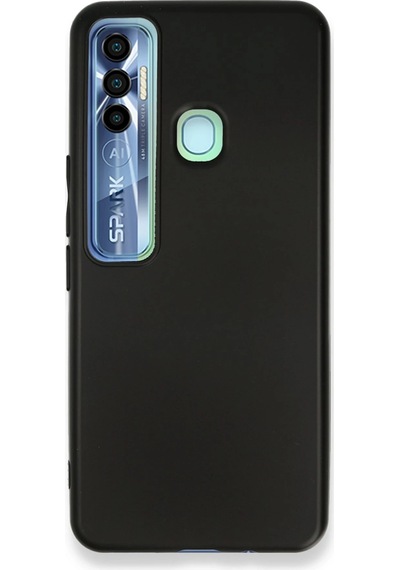 Cosmotex Newface Tecno Spark 7 Pro Kılıf First Silikon - Siyah