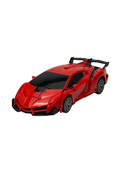 Uzaktan Kumandalı Robota Dönüşen Araba Ferrari - Kırmızı