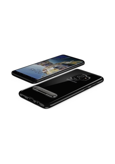 Spigen Galaxy Uyumlu S9 Kılıf Ultra Hybrid S Midnight Black
