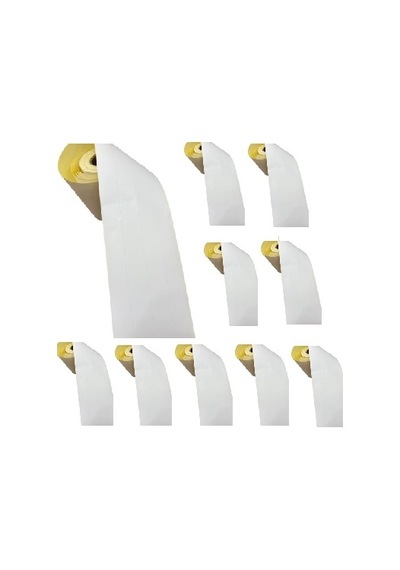 80mm 13 Metre Baskısız Yapışkanlı Termal Etiket Tek Parça -10 Ad.