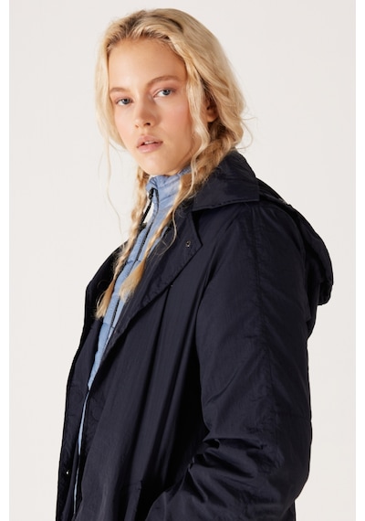 All Terrain Gear Regular Fit Kapüşonlu Çift Kullanımlı Lacivert Yağmurluk Ceket W232319114 Lacivert