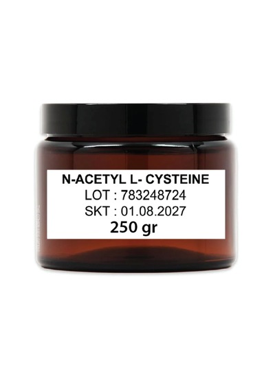 N-acetyl L-cysteine Saf Hammadde 250 Gr Aromasız