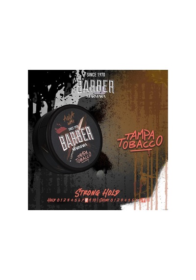Barber Marmara Aqua Wax Tampa Tobacco 150 Ml, Tutuş: 8/10, Parlaklık: 9/10