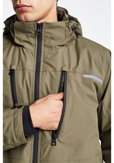 Lescon Erkek Outdoor Su Geçirmez Kaban 25k-1052 Yeşil