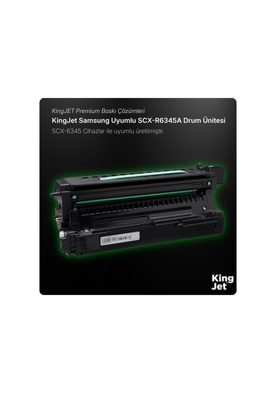Kingjet Samsung Uyumlu Scx-r6345a Drum Unit Uyumlu  Drum Ünitesi