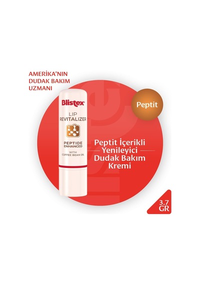 Lip Revitalizer -yenileyici, Nemlendirici Ve Dolgun Görünüm Destekleyici Peptit İçeren Dudak Kremi-3.7gr
