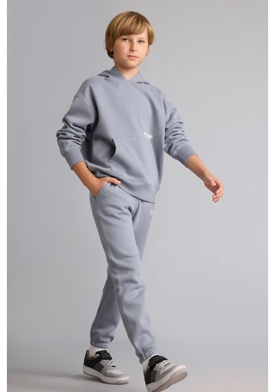 Defacto Baskılı Lastikli Paça Kalın Kumaş Jogger Eşofman Altı Erkek Çocuk H9685a826wngr27 Gri-gr27