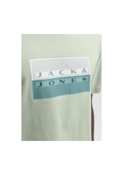Jack & Jones Jcofusıon Dots Prınt Tişört 12289863 Yeşil