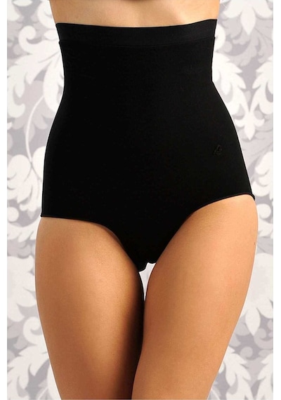 Anıl Lingerie Anıl 2585 Toparlayıcı Yüksek Bel  Külot Korse Siyah