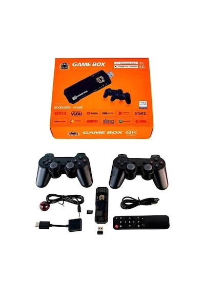 Ultratekno 5G 8K Ultra HD 64 GB Tv Box + Game Box + Android TV + Oyun Konsolu (İthalatçı Garantili)