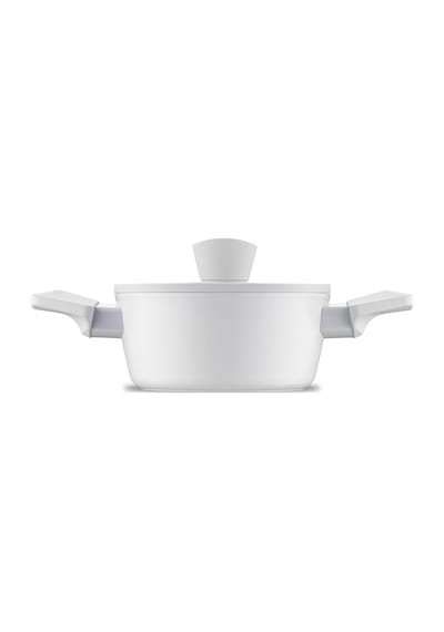 Jumbo Swiss Crystal 6 Parça Light Grey Midi Tencere Seti Açık Gri