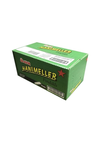 Ülker Hanımeller Fındıklı Bisküvi 18 x 82 G