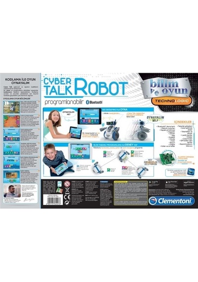 Clementoni Robotik Laboratuvarı - Cyber Talk  Robot