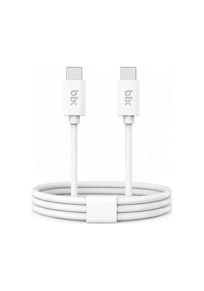 Bx-uc02c 60w Type-c To Type-c Hızlı Şarj Ve Data Kablosu 1.2 Metre Beyaz Standart