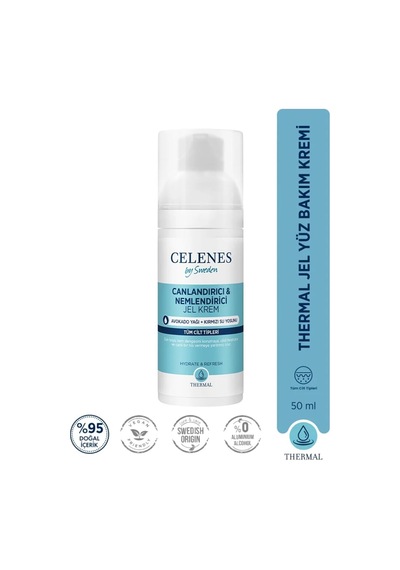 Nemlendirici Ve Canlandırıcı Thermal Jel Günlük Bakım Kremi 50 Ml