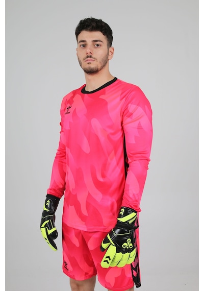 Hummel Elegance Profesyonel Kaleci Forması Nar Çiçeği