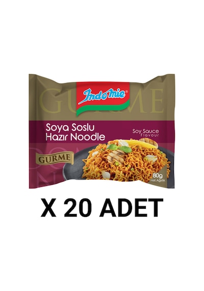 Hazır Noodle Gurme Soya Soslu 80 Gr X20 Adet