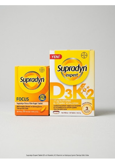 Supradyn Expert D3k2ca 30 Tablet Supradyn Energy Focus 30 Fılm Tablet