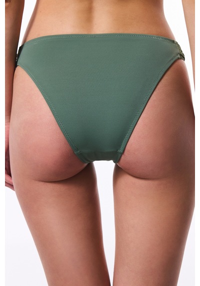 Penti Yeşil Makrome Bikini Altı