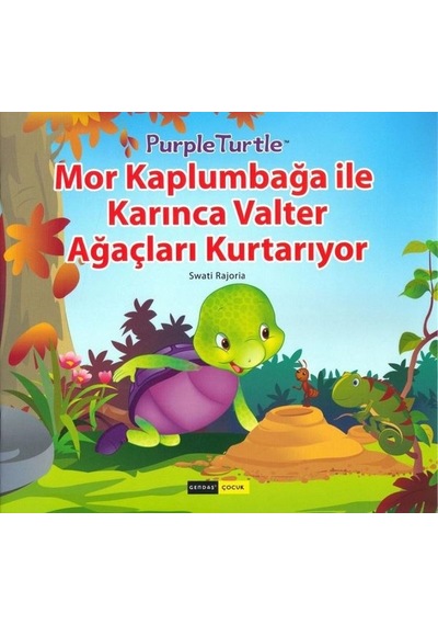 1. Sınıflar için Mor Kaplumbağa Serisi Seti - 10 Kitap Takım- Gendaş Çocuk
