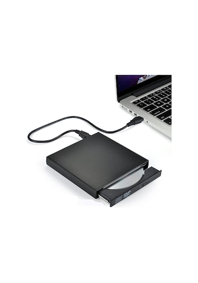 Alfasis Harici DVD-RW USB 2.0 CD DVD Yazıcı Okuyucu