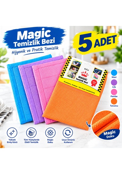 Magic Sihirli Bez 40 60 5 Adet Diğer