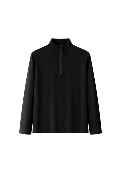 New Performance Premium Polo T-shirt 82% Nylon 18% Spandex Siyah