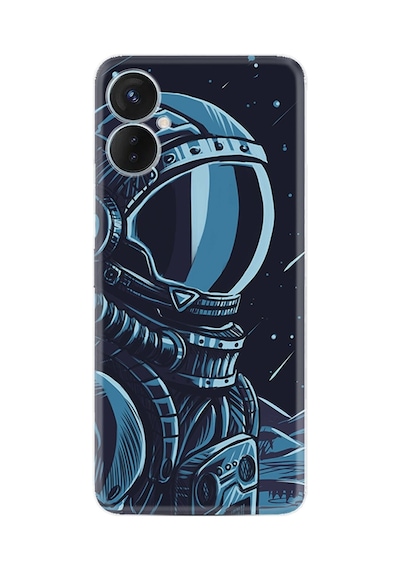 Tecno Spark 9t Kılıf Resimli Desenli Silikon Platinium Series Astro 1870