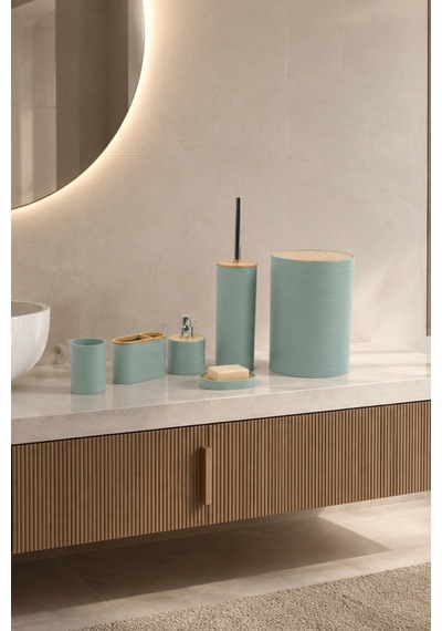 Vıchy Banyo Seti Vıchy-7229 6 Prç Morandi Blue X12 Mavi