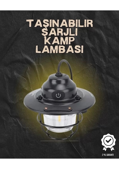 Home Kamp Ve Bahçe İçin Retro Led Fener Sıcak Işık, Uzun Ömürlü Batarya Çok Renkli