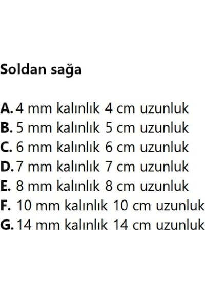Geçmeli Yapış Kanca Karabina Yaylı 10 Mm - 10 Cm