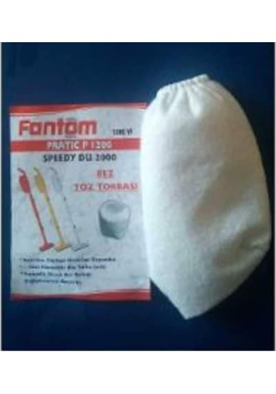 5 Adet Fantom P 1200 Pratik Süpürge Bez Torbası (498227686)