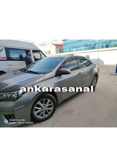 Toyota Corolla Uyumlu Mügen Cam Rüzgarlığı 2013-2018 Arası 4 Lü Takım N11.38412