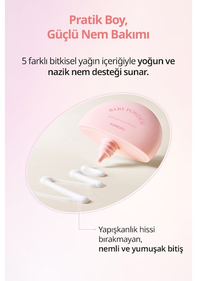 Yoğun Nem Sunan Parfümlü El Kremi Kundal Signature Perfumed Hand Cream White Musk
