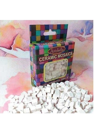 Artebella Seramik Mozaik 6701 Beyaz 8x8 Mm Beyaz