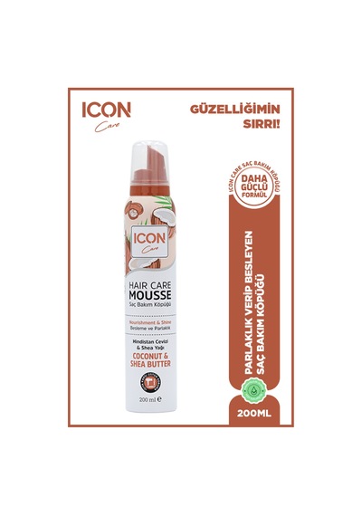 Saç Bakım Köpüğü 200 Ml Coconut & Shea Butter-