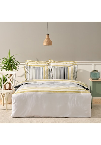 Karaca Home Nolan %100 Pamuk Çift Kişilik Nevresim Takımı Multicolor Renkli