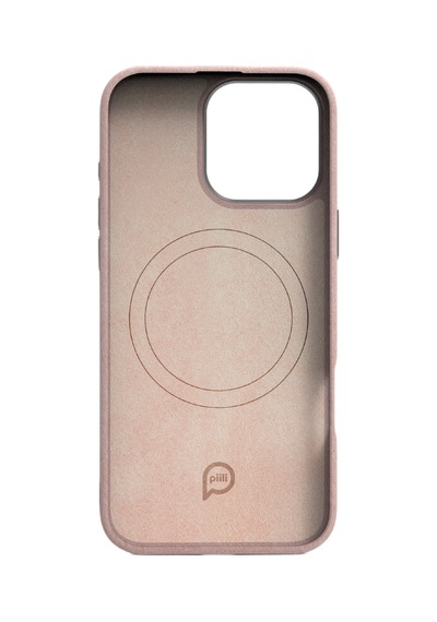 Piili Apple iPhone Uyumlu 15 Soft Aura Magsafe Kılıf Pembe