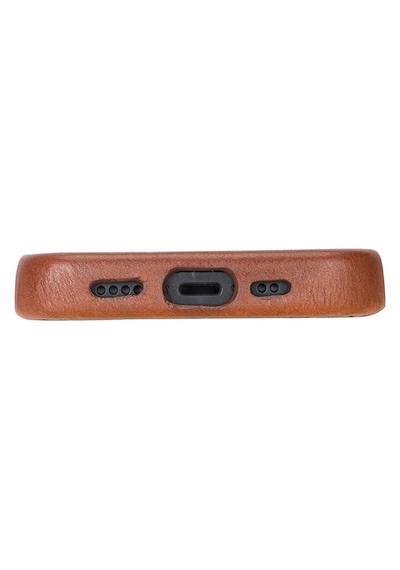 Apple İphone 12 Mini Uyumlu Deri Arka Kapak Rock Rst2ef Taba Diğer