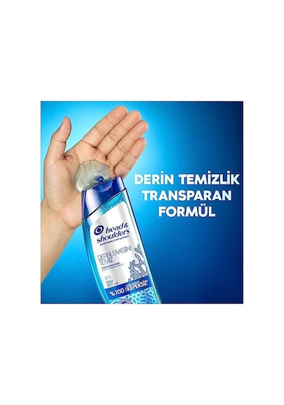 Head & Shoulders Derinlemesine Temizlik Şampuan Yoğun Ferahlık Deniz Mineralleri 300 Ml