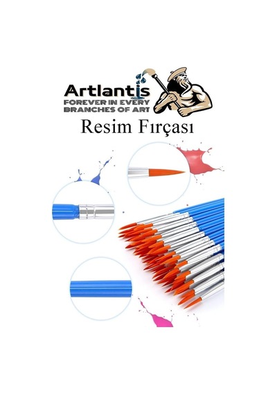 12 Renk Brons Sulu Boya 35x50 Cm Telli Spralli Resim Defteri Resim Paleti Resim Fırçası Temizleme Kabı Suluboya Okul Genel