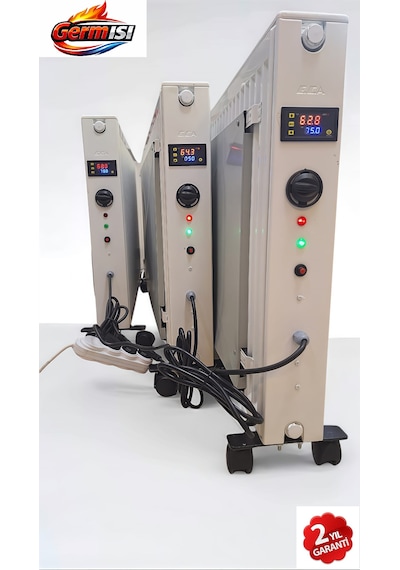 Germısı Hybrit İnverter Elektrikli Petek Radyatör 3kademe Turbo Modlu 60x90cm 500WATT-1500watt