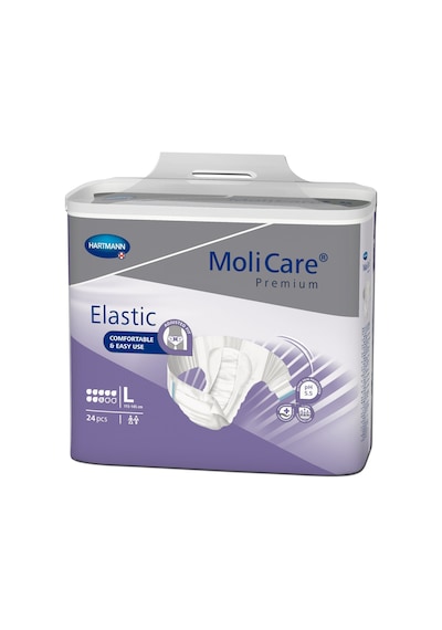 Molicare 8 Damla Belbantlı Hasta Bezi Large 24 Adet 3 Paket L