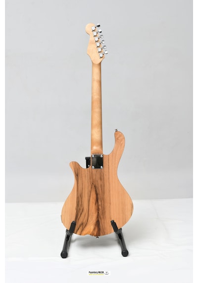 Elektro Gitar Stratocaster Ceviz Custom Yıllanmış Ağaç Kişiye Özel Butterscotch Blonde