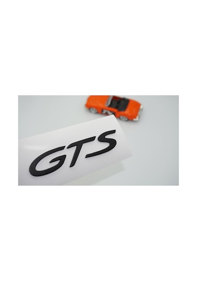 Gts Mat Siyah Bagaj Logo Arma Porsche İle Uyumlu