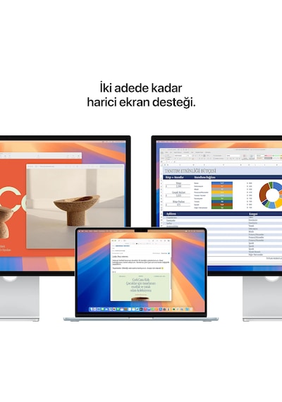 Apple MacBook Air MW1L3TU/A M4 16 GB 256 GB 15" MacOS Dizüstü Bilgisayar