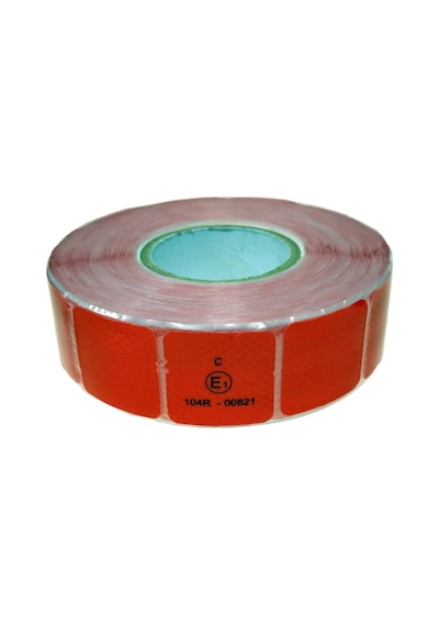 Nyf Fosfor Bant Parçalı Reflektiv 5,1 Cm X 50 Mt Kırmızı E Belgeli Bx14 069