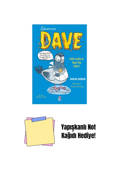 Gu Vercin Dave 1 Kötu Kedilerle Nasıl Baş Edilir + Yapışkanlı Not Kağıdı